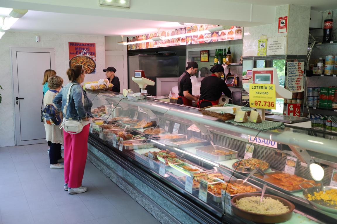 Comidas Casado, sección de platos cocinados