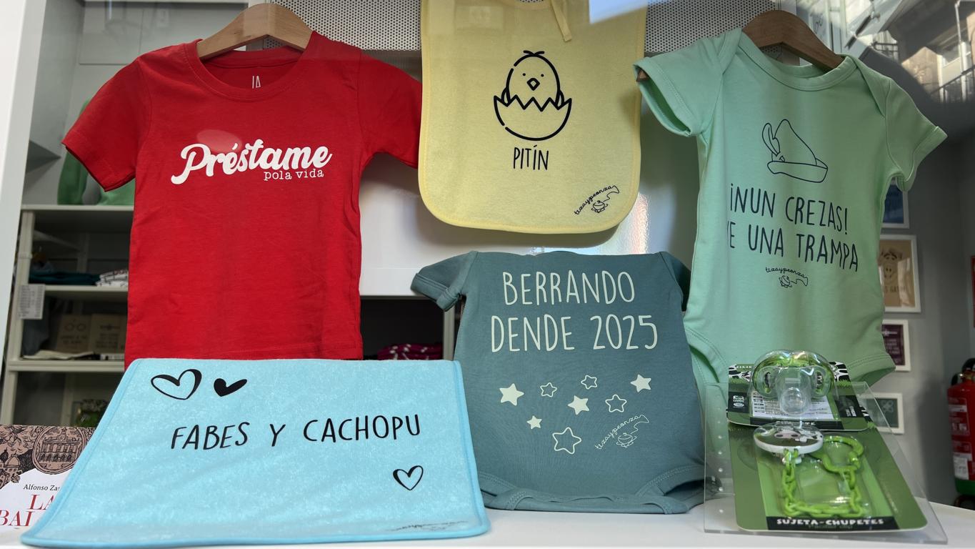 Camisetas, toallas y bodies