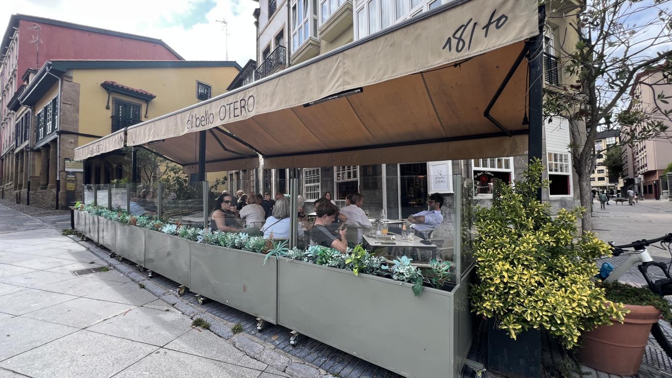 El bello Otero, cafetería de Avilés