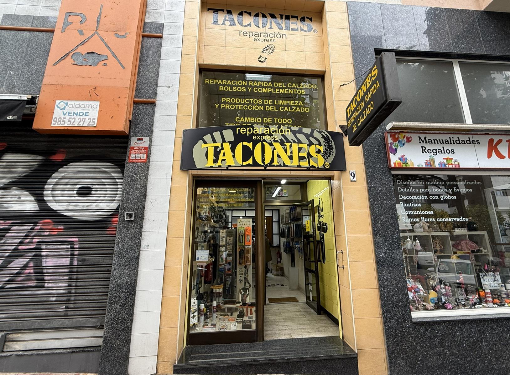 Tacones, reparación de calzado