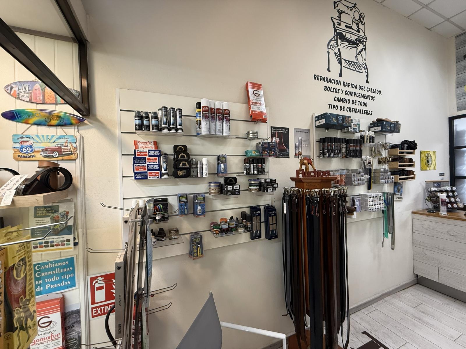 Tacones, reparación de calzado